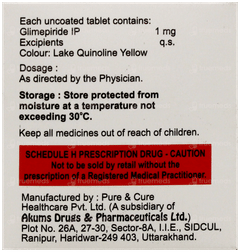 Apriglim 1 Tablet 15